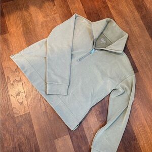Athleta Olive Green Zip-Up Jacket